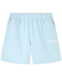 Versace - 1979 Re-edition Embroidered Track Shorts - Lyst