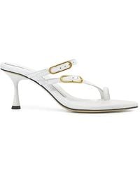 STUDIO AMELIA - Sabrina Buckle-Strap Sandals - Lyst