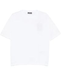 Herno - Drawstring-Hem T-Shirt - Lyst