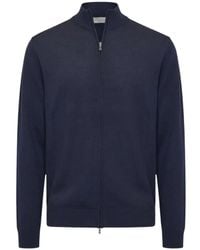 FILIPPO DE LAURENTIIS - High-Neck Zip-Up Sweatshirt - Lyst