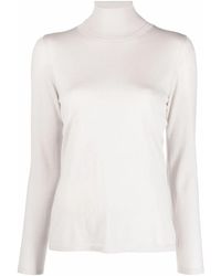 Liska - Fine-Knit Roll-Neck Jumper - Lyst