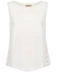 Herno - Button-Detail Vest - Lyst