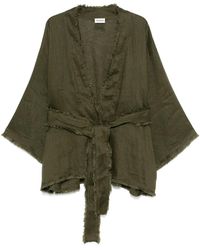 P.A.R.O.S.H. - Veste En Lin À Design Structuré - Lyst