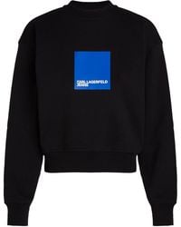 Karl Lagerfeld - Organic-Cotton Sweatshirt - Lyst