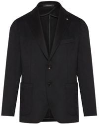 Tagliatore - Chaqueta Vaquera Con Botones - Lyst