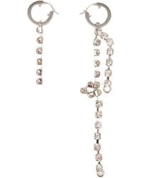 MM6 by Maison Margiela - Polish-Finish Drop Earrings - Lyst