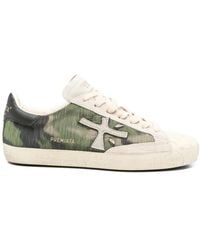 Premiata - Logo-Appliqué Sneakers - Lyst
