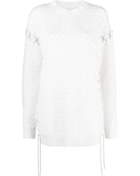 GIUSEPPE DI MORABITO - Gebreide Mini-Jurk - Lyst