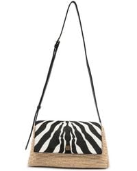 KHAITE - Sac À Bandoulière Audrey À Imprimé Zébré - Lyst