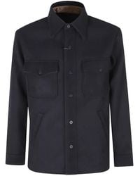Fortela - Ringo Button-Up Shirt Jacket - Lyst