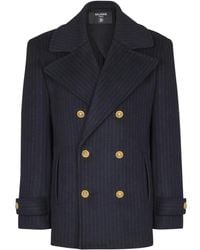 Balmain - ストライプ ダブルジャケット - Lyst