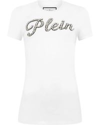 Philipp Plein - Pure Fit T-Shirt Signature Crystal - Lyst