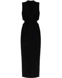 Gestuz - Cutout-Detail Midi Dress - Lyst
