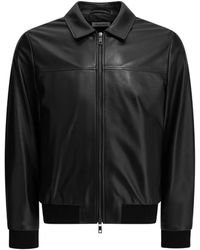Altum - Zip-Up Leather Coat - Lyst