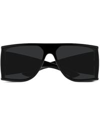 Saint Laurent - Injection Shield-Frame Sunglasses - Lyst