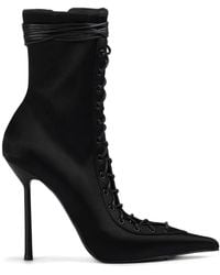 Le Silla - Colette Lace-Up Ankle Boots - Lyst