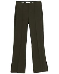 Vince - Seam-Detail Side-Slit Trousers - Lyst