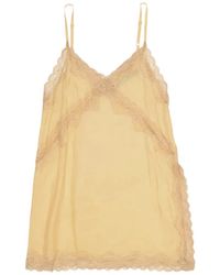 Bimba Y Lola - Lace-Detail V-Neck Top - Lyst