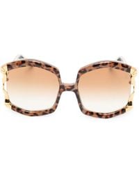 Anna Karin Karlsson - La Vie En Rose Geometric-Frame Sunglasses - Lyst