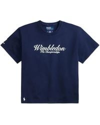 Polo Ralph Lauren - Logo-Embroidery Cotton T-Shirt - Lyst