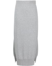 Barrie - High-Waisted Knit Skirt - Lyst