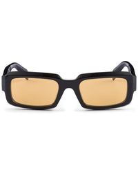 Prada - Symbole Rectangle-frame Sunglasses - Lyst