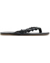 TKEES - Savannah Ruched Flat Sandals - Lyst