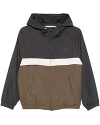 DUNST - Hooded Colour-Block Windbreaker - Lyst