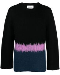 Jil Sander - Colourblock Sweater - Men's - Wool/silk/alpaca/mohairpolyamidecotton - Lyst