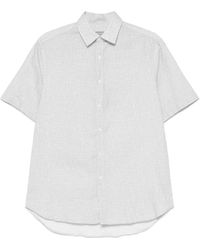 Canali - Overhemd Met Print - Lyst