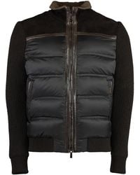 Moorer - Andras Padded Bomber Jacket - Lyst