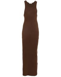Entire studios - Midi Muscle Trägerkleid - Lyst