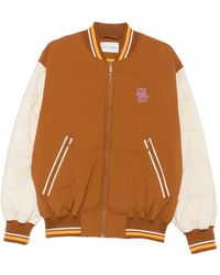 Drole de Monsieur - Embroidered Padded Jacket - Lyst