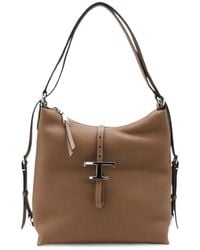 Tod's - Small T Timeless Leather Shoulder Bag - Lyst