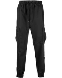 Rains - Drawstring-Waistband Tapered Cargo Trousers - Lyst