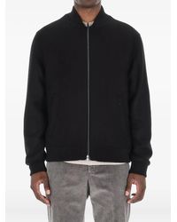 Herno - Veste Bomber En Laine Mélangée - Lyst