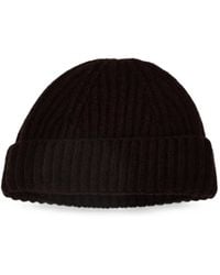 Aragona - Ribbed-Knit Beanie Hat - Lyst