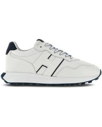 Hogan - Zapatillas con parche del logo y cordones - Lyst