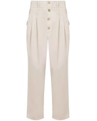 Moschino - Double-Waistband Trousers - Lyst
