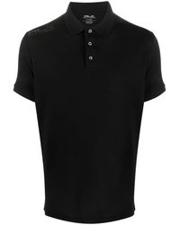 RLX Ralph Lauren - Logo-print Cotton Polo Shirt - Lyst
