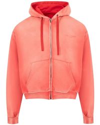 Maison Margiela - Faded Zip-Up Hoodie - Lyst