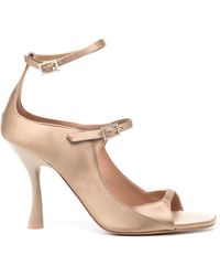 Malone Souliers - Riley 90 100mm Satin Mules - Lyst