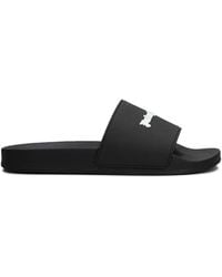 Palm Angels - Logo Pool Slides - Lyst
