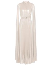 Nissa - Maxikleid im Cape-Design - Lyst