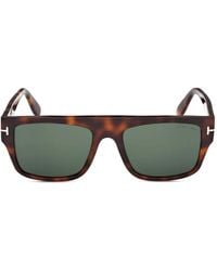 Tom Ford - Tortoiseshell Square Frame Sunglasses - Lyst