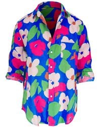 Frank & Eileen - Camisa Eileen Con Estampado Floral - Lyst