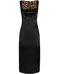 Dolce & Gabbana - Midi Dresses - Lyst