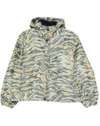 KENZO - Jack Met Dierenprint En Capuchon - Lyst