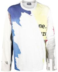DIESEL - Camiseta T-Crane de manga larga - Lyst