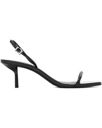 SCHUTZ SHOES - Judith Square Open-Toe Slingback Sandals - Lyst